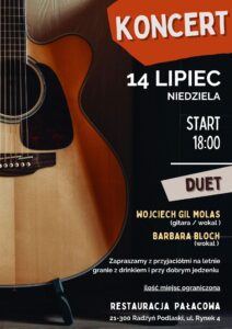 Koncert Molas/Bloch @ Restauracja "Pałacowa", ul. Rynek 4