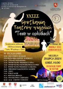 XXIII Spotkania Teatrów Wiejskich "Teatr w opłotkach" @ Dom Kultury w Sitnie, gm. Borki