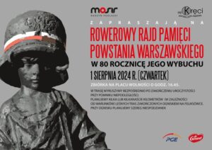 Rowerowy rajd pamięci Powstania Warszawskiego @ Plac Wolności (zbiórka)