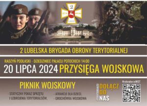 Przysięga + piknik wojskowy @ Dziedziniec pałacu Potockich