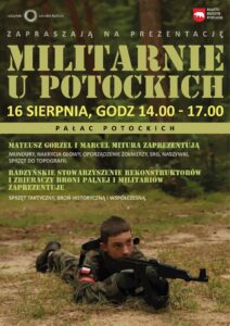 Militarnie u Potockich @ pałac Potockich