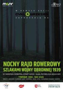 Nocny rajd rowerowy @ Pływalnia Aqua-Miś (start)