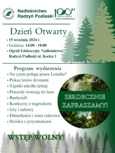 Dzień otwarty w Nadleśnictwie @ Ogród Edukacyjny, ul. Kocka 1