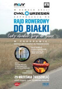 Rajd rowerowy do Białki @ Pływalnia Aqua-Miś (start)