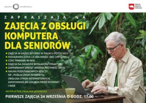 Zajęcia z obsługi komputerów dla seniorów @ pałac Potockich