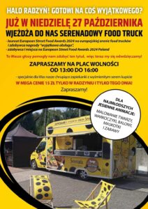 Serenadowy Food Truck @ Plac Wolności