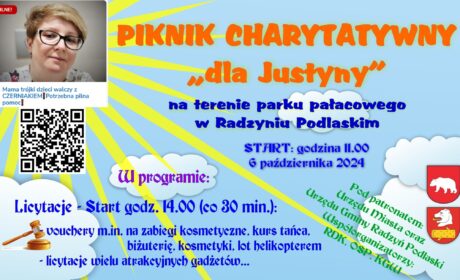 W niedzielę piknik charytatywny „Dla Justyny”