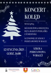 Koncert kolęd @ Szkoła Podstawowa w Białej