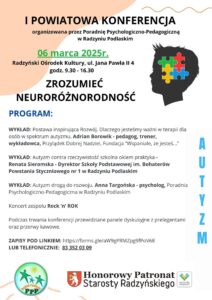 Konferencja "Zrozumieć neuroróżnorodność" @ ROK