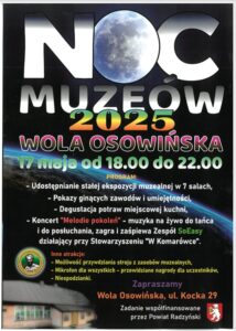 Noc Muzeów 2025 @ Wola Osowińska