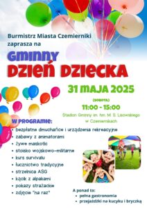Gminny Dzień Dziecka @ Czemierniki, stadion gminny