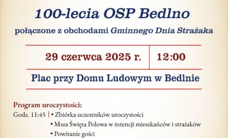 600-lecie wsi/100-lecie OSP Bedlno
