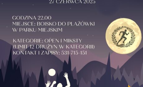 Nocny turniej siatkówki plażowej