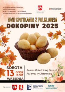 XVIII Spotkania z Folklorem "Dokopiny 2025" @ Olszewnica, remiza OSP