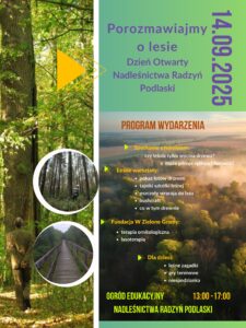 Dzień Otwarty Nadleśnictwa @ Ogród Edukacyjny, ul. Kocka 1