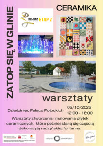 Warsztaty z ceramiki @ Dziedziniec pałacu Potockich
