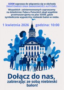 Światowy Dzień Świadomości Autyzmu @ Dziedziniec pałacu Potockich