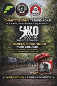Charytatywny trening boksu @ Park miejski