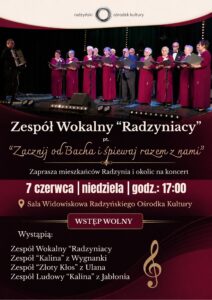 Koncert "Zacznij od Bacha i śpiewaj razem z nami" @ Sala kina Oranżeria, ROK