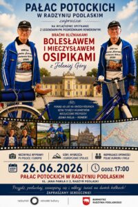 Spotkanie z podróżnikami rowerowymi - braćmi Osipikami @ pałac Potockich