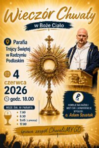 Wieczór chwały w Boże Ciało @ Kościół Św. Trójcy