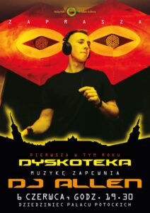 Dyskoteka @ Dziedziniec pałacu Potockich